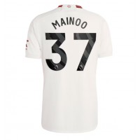 Camisa de time de futebol Manchester United Kobbie Mainoo #37 Replicas 3º Equipamento 2023-24 Manga Curta